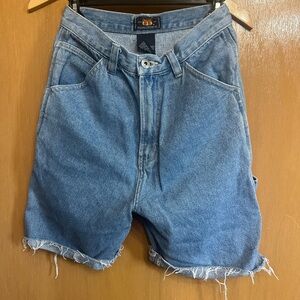 Route 66 Light Blue Jean Shorts